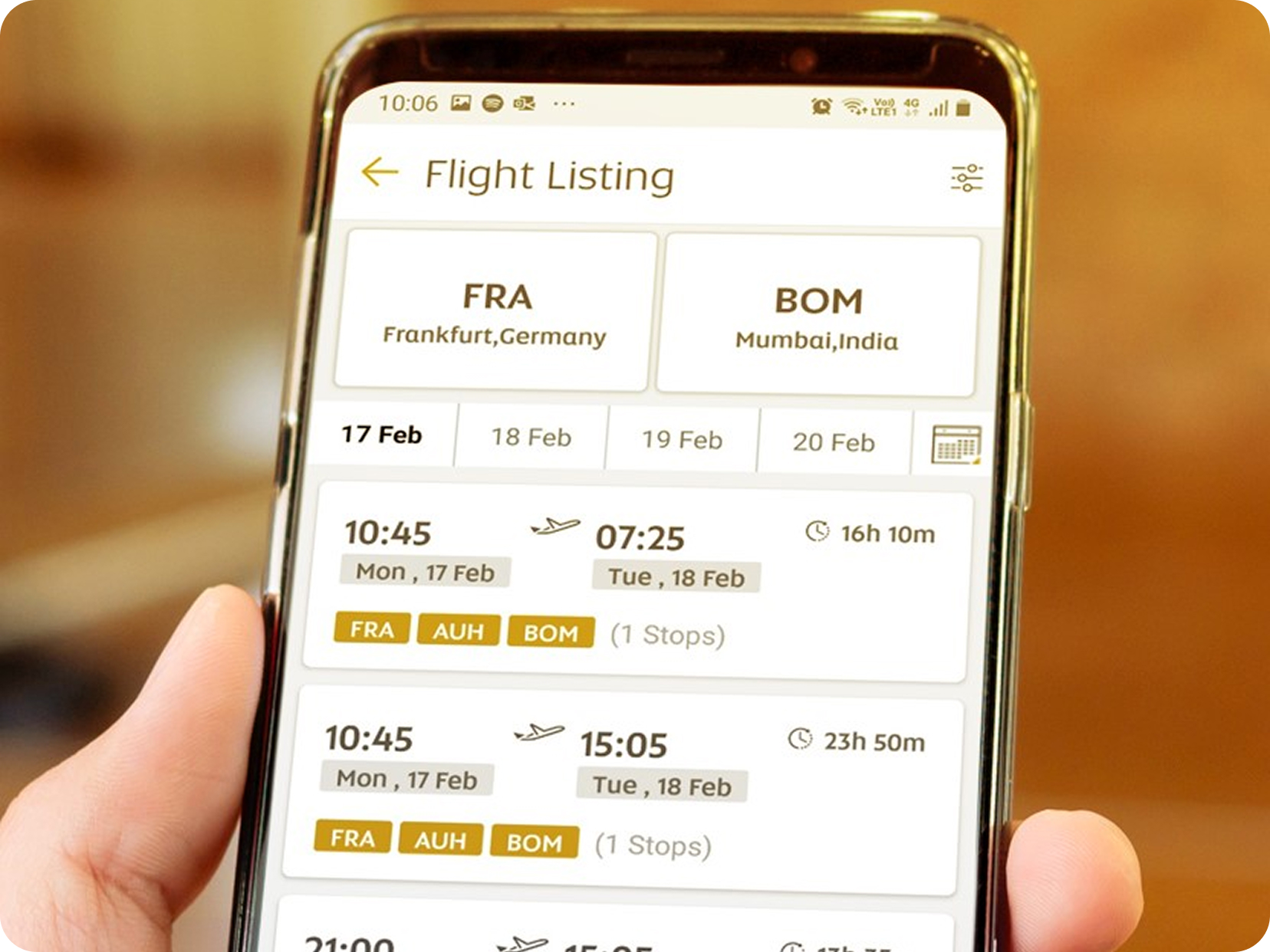 flight listing